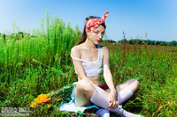 Tiny tit real erotic nude girls in field