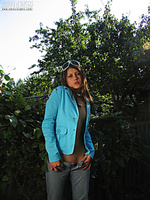 Sexy nude teens free in blue coatee