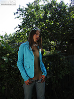 Sexy nude teens free in blue coatee