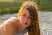 Milk teens red shaved pussy