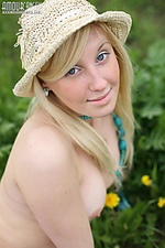 Curvy blonde free nude younger
