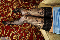 Amour angels free amour angels poses in stockings