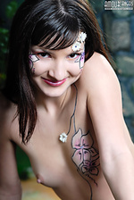 Free amour angels style russian body art