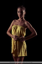 Innocent naked girl natural beauty girl teen photo