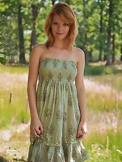 Mia sollis mia sollis strips her dress outdoors as she shows off her amazing body.