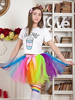 Beautiful doll stripping