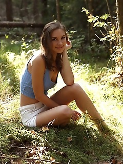 Galina a galina a loves taking leisurely walks and getting naked in the middle of the woods