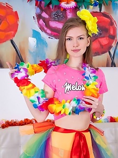 Lovely teenie strips